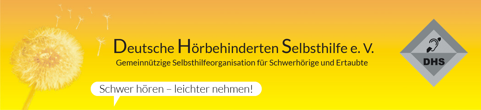 Deutsche Hörbehinderten Selbsthilfe e.V. (DHS)